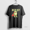 Trendy Resist Frog Portland Protest - Adult & Kids T-Shirts, Sweatshirts & Hoodies apparel design preview 1