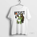 Trendy Resist Portland Frog Penguin Bear Abolish Ice - Adult & Kids T-Shirts, Sweatshirts & Hoodies apparel design preview 1