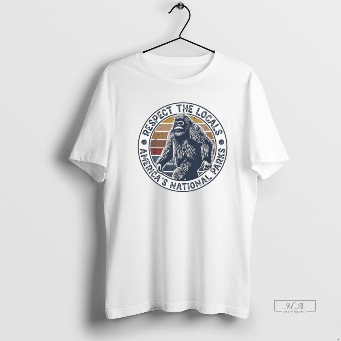 Trendy Respect The Locals Americas National Parks - Adult & Kids T-Shirts, Sweatshirts & Hoodies apparel design preview 1