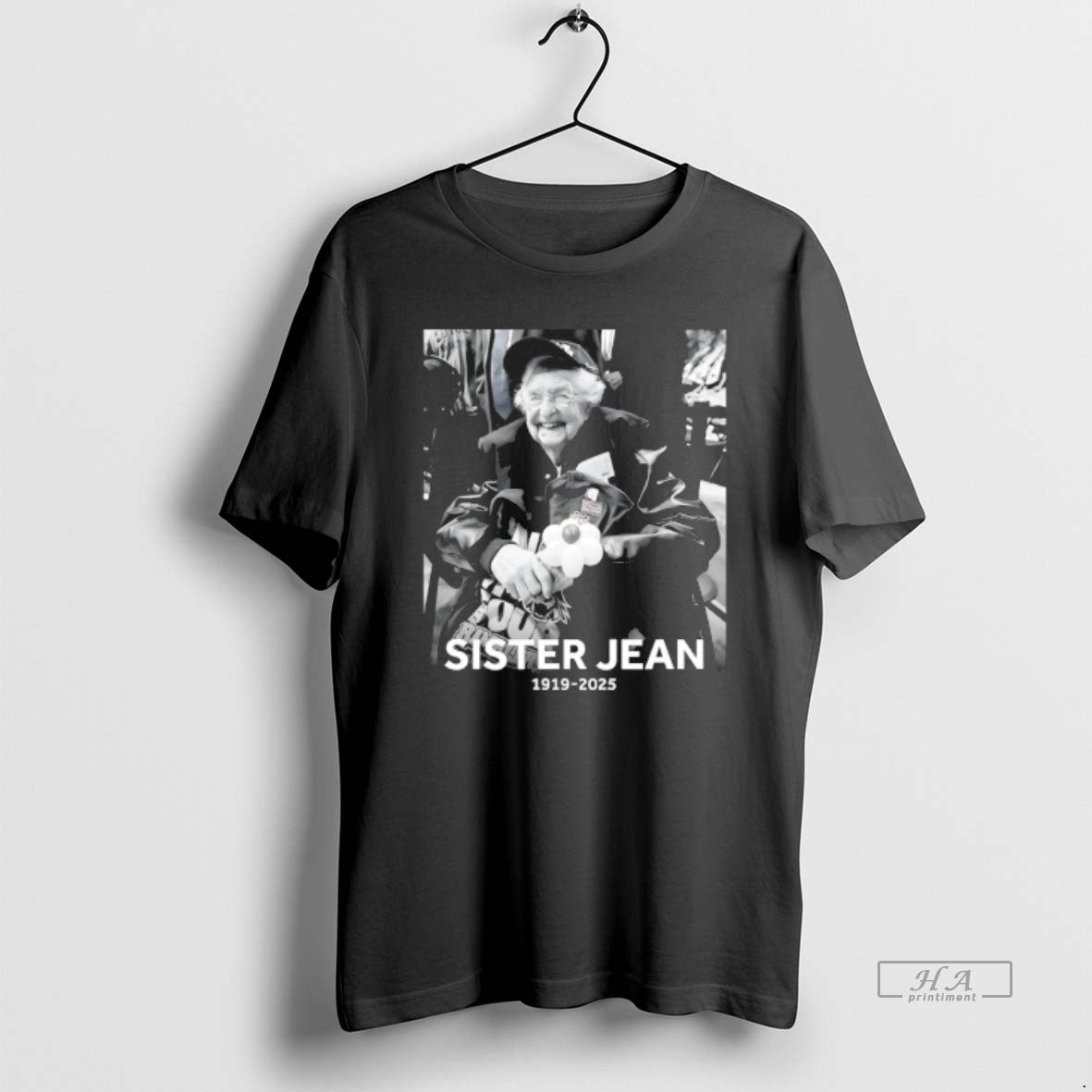 Trendy Rest In Peace Sister Jean 1919 2025 - Adult & Kids T-Shirts, Sweatshirts & Hoodies apparel design preview 1
