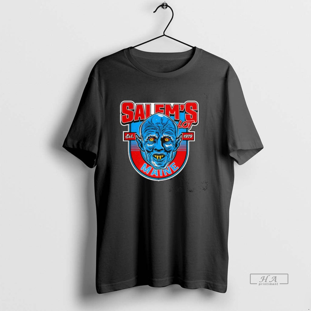 Trendy Salems Lot Maine Est 1979 Horror Logo - Adult & Kids T-Shirts, Sweatshirts & Hoodies apparel design preview 1