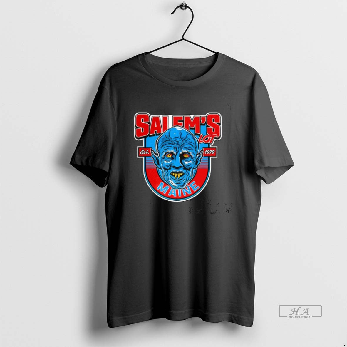 Trendy Salems Lot Maine Est 1979 Horror Logo - Adult & Kids T-Shirts, Sweatshirts & Hoodies apparel design preview 1