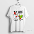 Trendy Santa Claus And The Grinch X Peanuts Not Your - Adult & Kids T-Shirts, Sweatshirts & Hoodies apparel design preview 1
