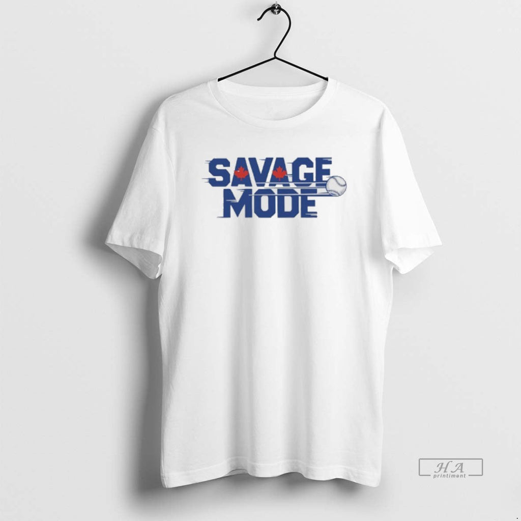 Trendy Savage Mode Toronto Blue Jays Baseball - Adult & Kids T-Shirts, Sweatshirts & Hoodies apparel design preview 1