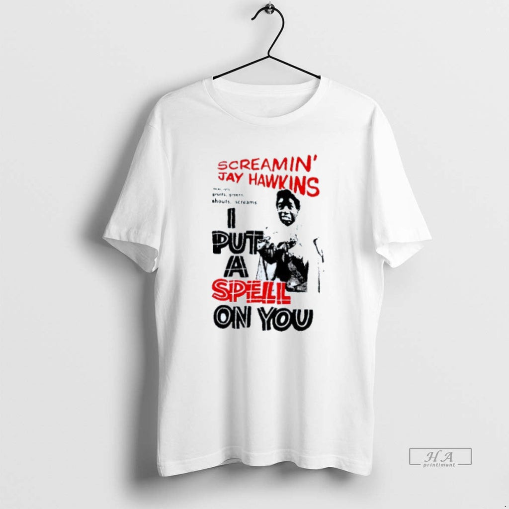 Trendy Screamin Jay Hawkins I Put A Spell On You Mens - Adult & Kids T-Shirts, Sweatshirts & Hoodies apparel design preview 1