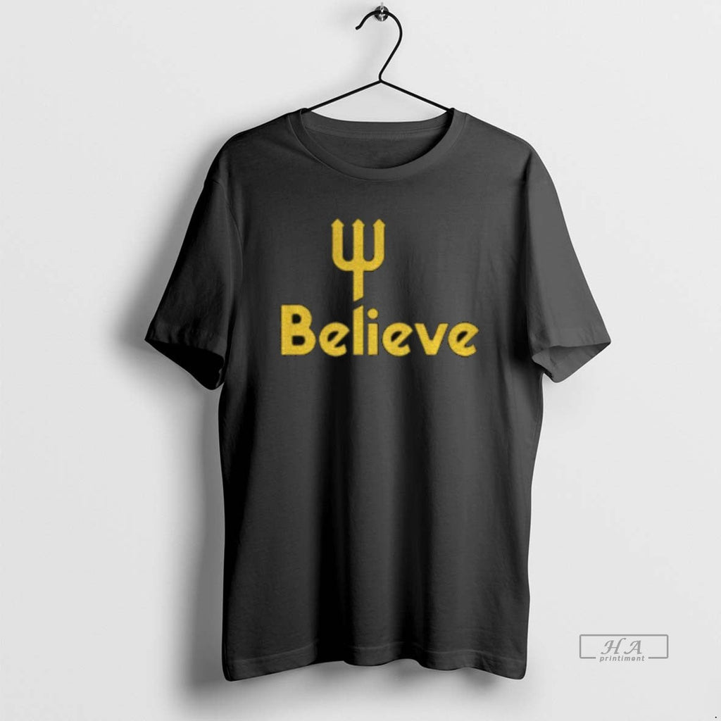 Trendy Seattle Mariners Believe Vintage Trident Alcs - Adult & Kids T-Shirts, Sweatshirts & Hoodies apparel design preview 1
