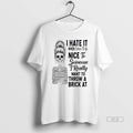 Trendy Skeleton Messy Bun I Hate It When Have To Be - Adult & Kids T-Shirts, Sweatshirts & Hoodies apparel design preview 1