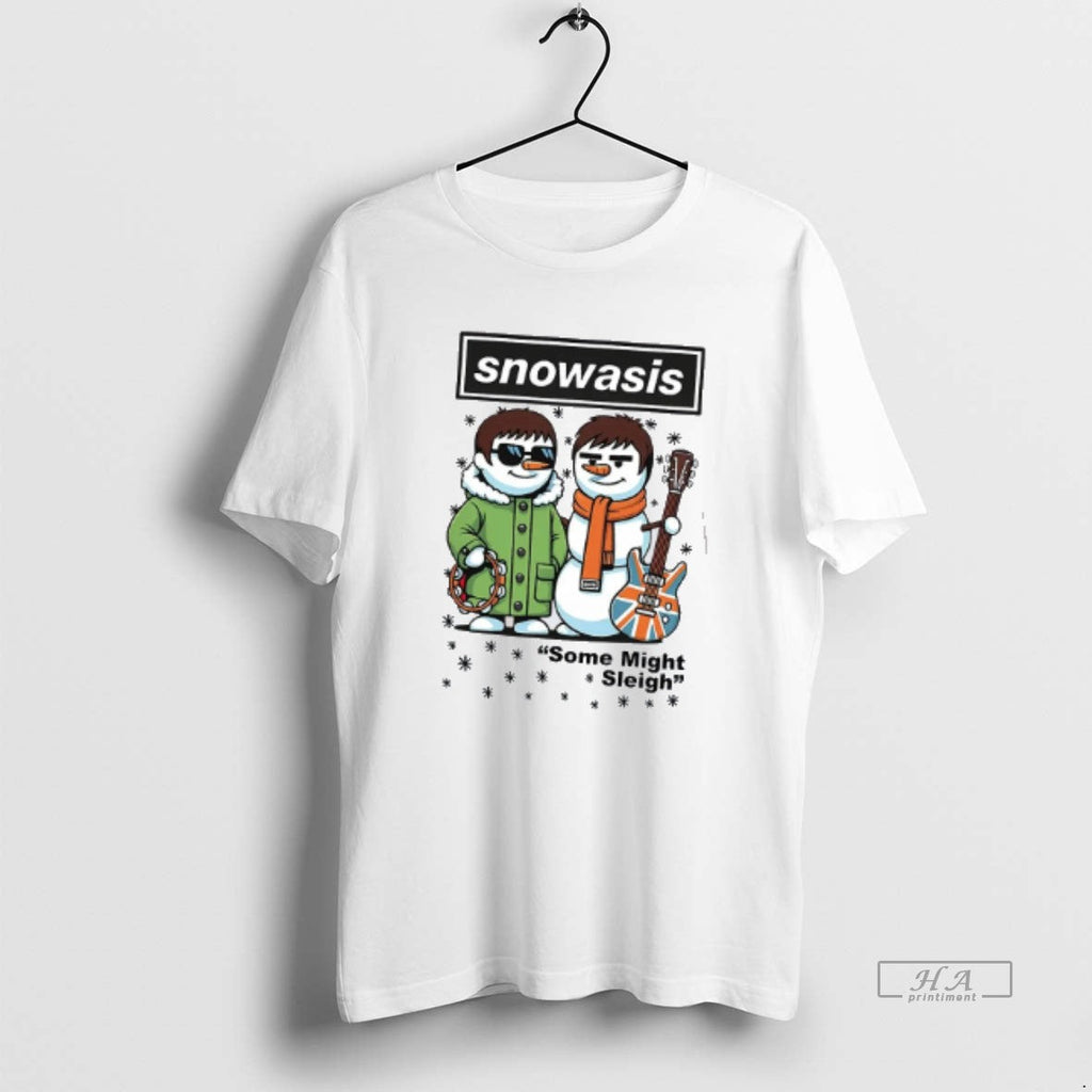Trendy Snowasis Some Might Sleigh Christmas Music - Adult & Kids T-Shirts, Sweatshirts & Hoodies apparel design preview 1
