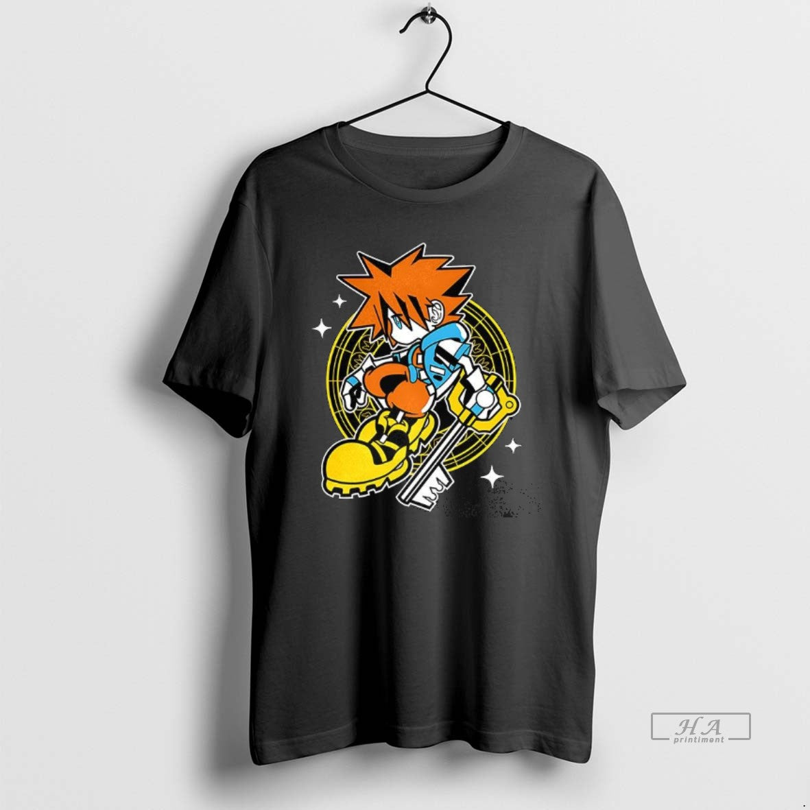 Trendy Sora Kingdom Hearts Video Game Character Kill - Adult & Kids T-Shirts, Sweatshirts & Hoodies apparel design preview 1