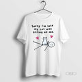 Trendy Sorry Im Late My Cat Was Sitting On Me Mens - Adult & Kids T-Shirts, Sweatshirts & Hoodies apparel design preview 1