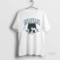 Trendy Spartans Go Green White Peanuts X Michigan - Adult & Kids T-Shirts, Sweatshirts & Hoodies apparel design preview 1