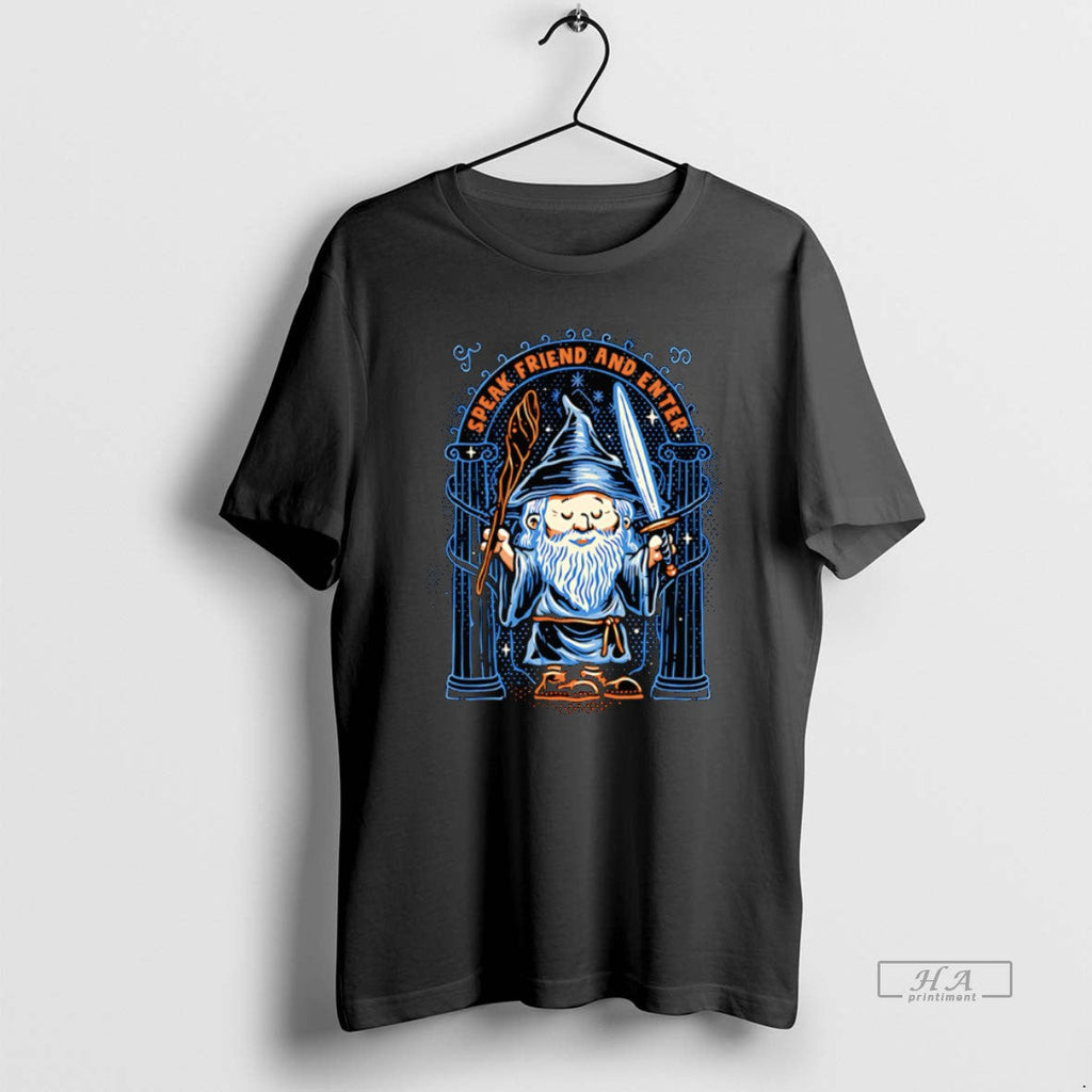 Trendy Speak Friend And Enter - Adult & Kids T-Shirts, Sweatshirts & Hoodies apparel design preview 1