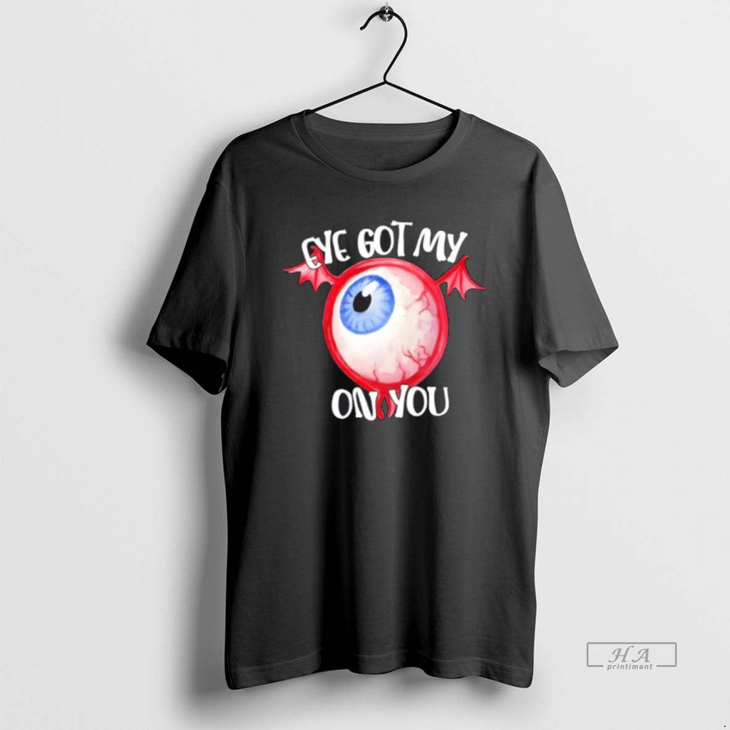 Trendy Spooky Halloween Eye Got My On You - Adult & Kids T-Shirts, Sweatshirts & Hoodies apparel design preview 1