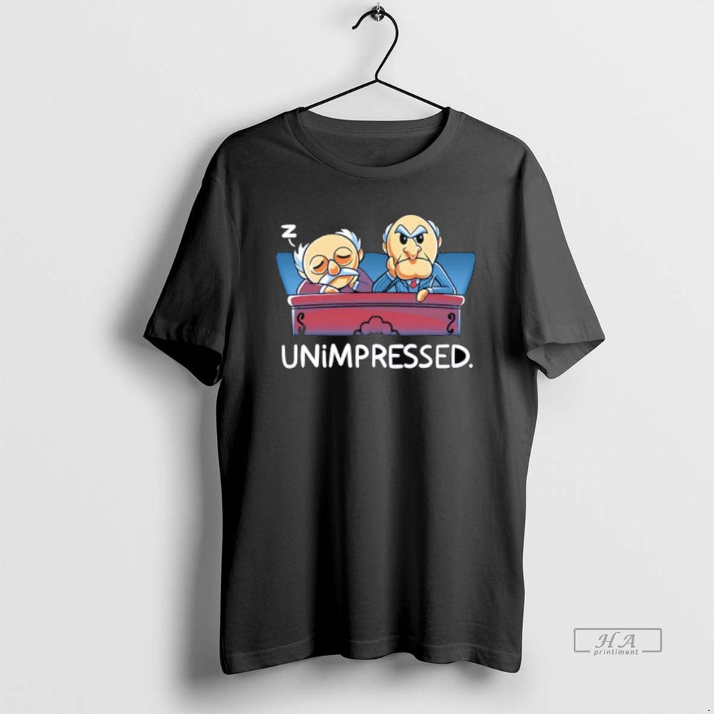 Trendy Statler And Waldorf Unimpressed - Adult & Kids T-Shirts, Sweatshirts & Hoodies apparel design preview 1