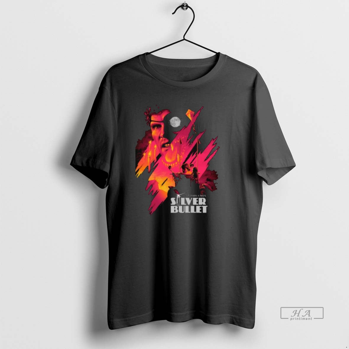 Trendy Stephen Kings Silver Bullet Long Sleve - Adult & Kids T-Shirts, Sweatshirts & Hoodies apparel design preview 1