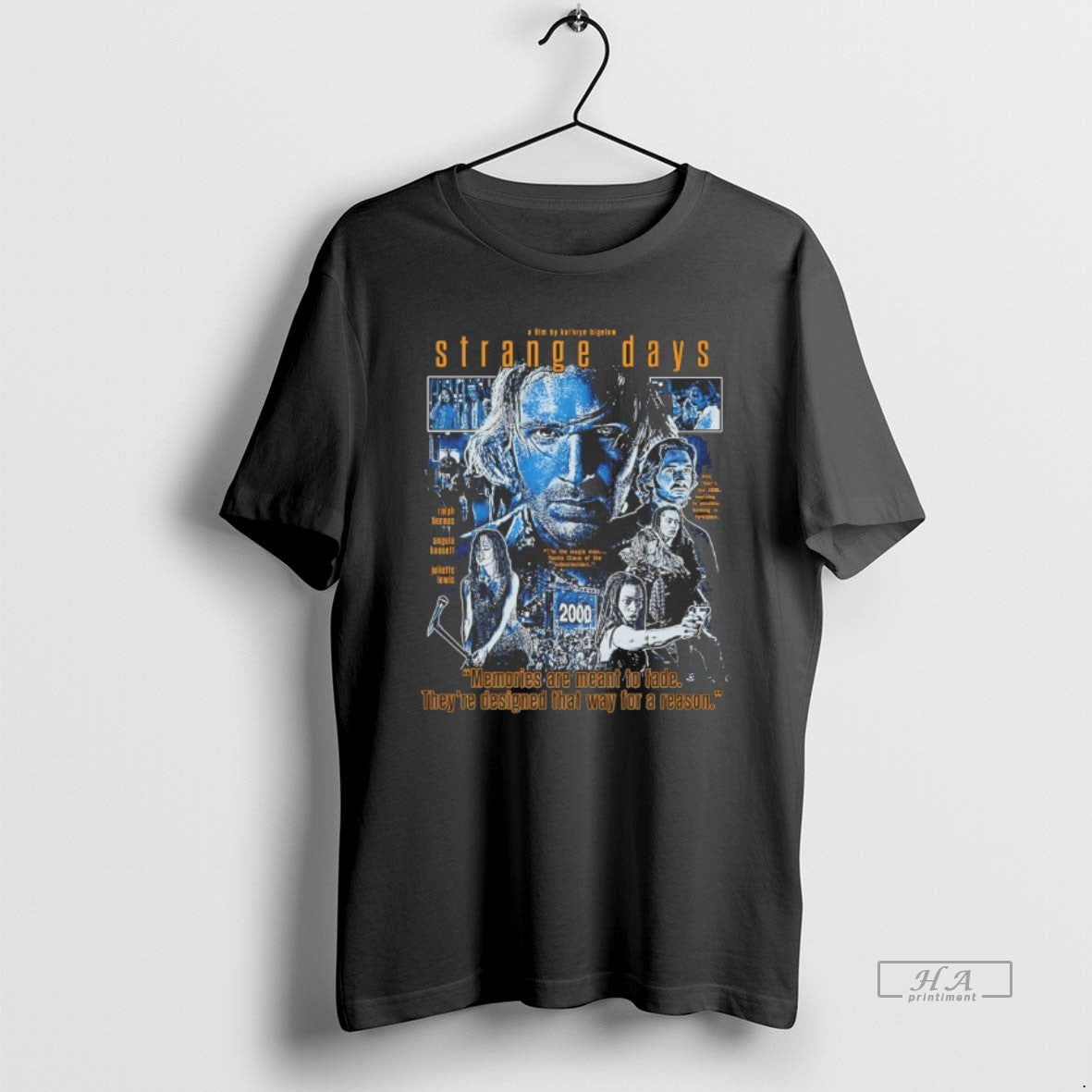 Trendy Strange Days Memories Are Meant To Fade - Adult & Kids T-Shirts, Sweatshirts & Hoodies apparel design preview 1