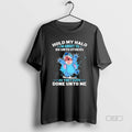 Trendy Sttich Hold My Halo Im About To Do Unto Others - Adult & Kids T-Shirts, Sweatshirts & Hoodies apparel design preview 1