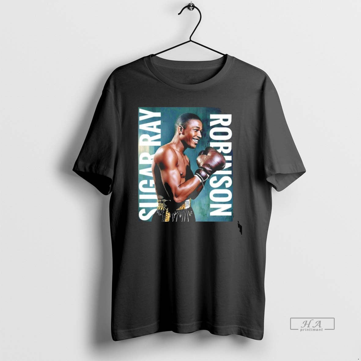 Trendy Sugar Ray Robinson The Greatest Fighter Boxing - Adult & Kids T-Shirts, Sweatshirts & Hoodies apparel design preview 1