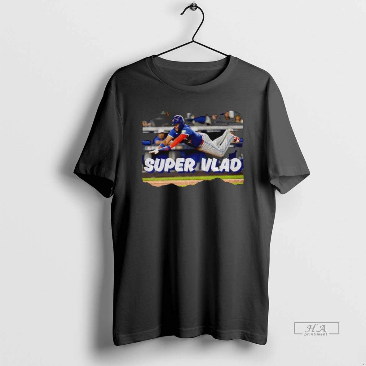 Trendy Super Vlad Vladimir Guerrero Jr Toronto Blue - Adult & Kids T-Shirts, Sweatshirts & Hoodies apparel design preview 1