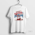 Trendy Support Sovereignty Alberta Built By Albertans - Adult & Kids T-Shirts, Sweatshirts & Hoodies apparel design preview 1