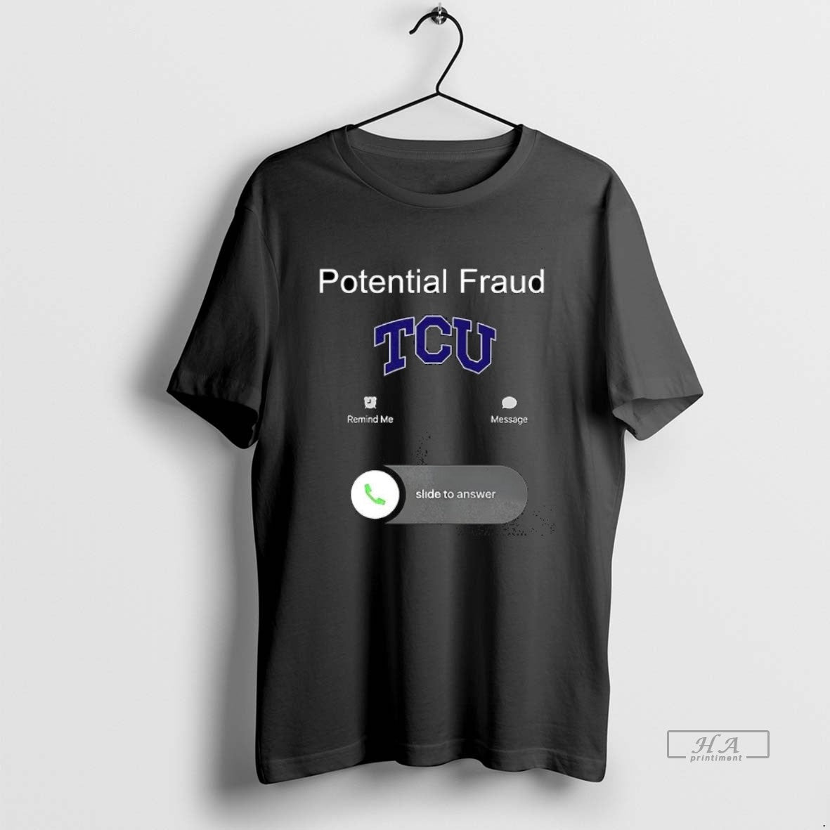 Trendy Tcu Potential Fraud - Adult & Kids T-Shirts, Sweatshirts & Hoodies apparel design preview 1