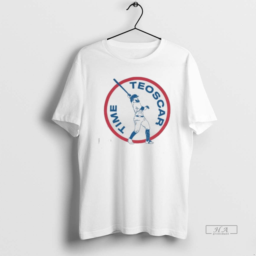 Trendy Teoscar Hernandez Time Dodgers 2025 - Adult & Kids T-Shirts, Sweatshirts & Hoodies apparel design preview 1