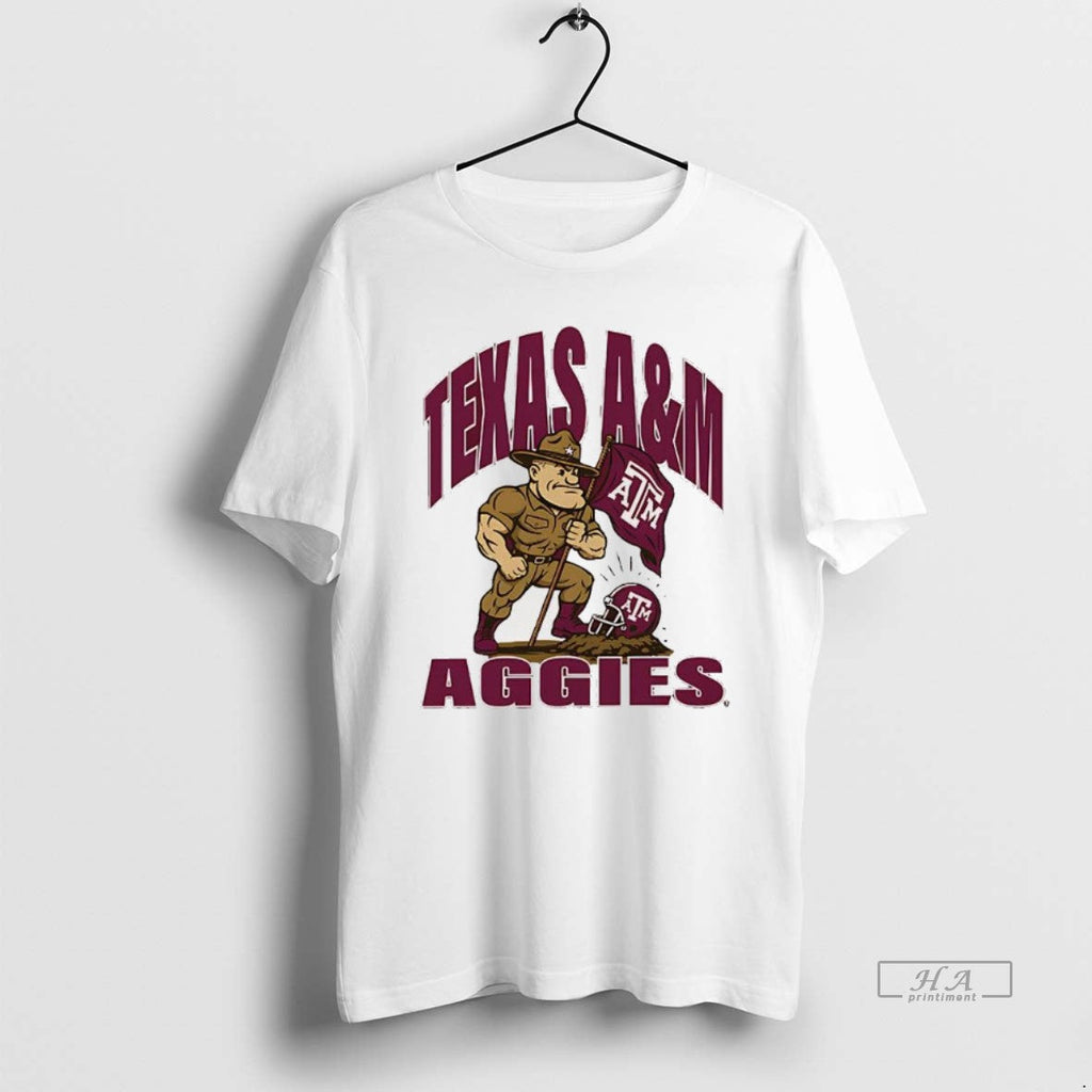 Trendy Texas A And M Aggies Football Youth Plant Flag - Adult & Kids T-Shirts, Sweatshirts & Hoodies apparel design preview 1