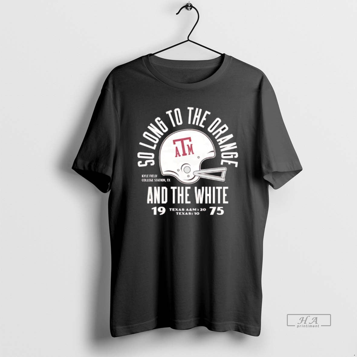 Trendy Texas Am Aggie So Long To The Orange And White - Adult & Kids T-Shirts, Sweatshirts & Hoodies apparel design preview 1