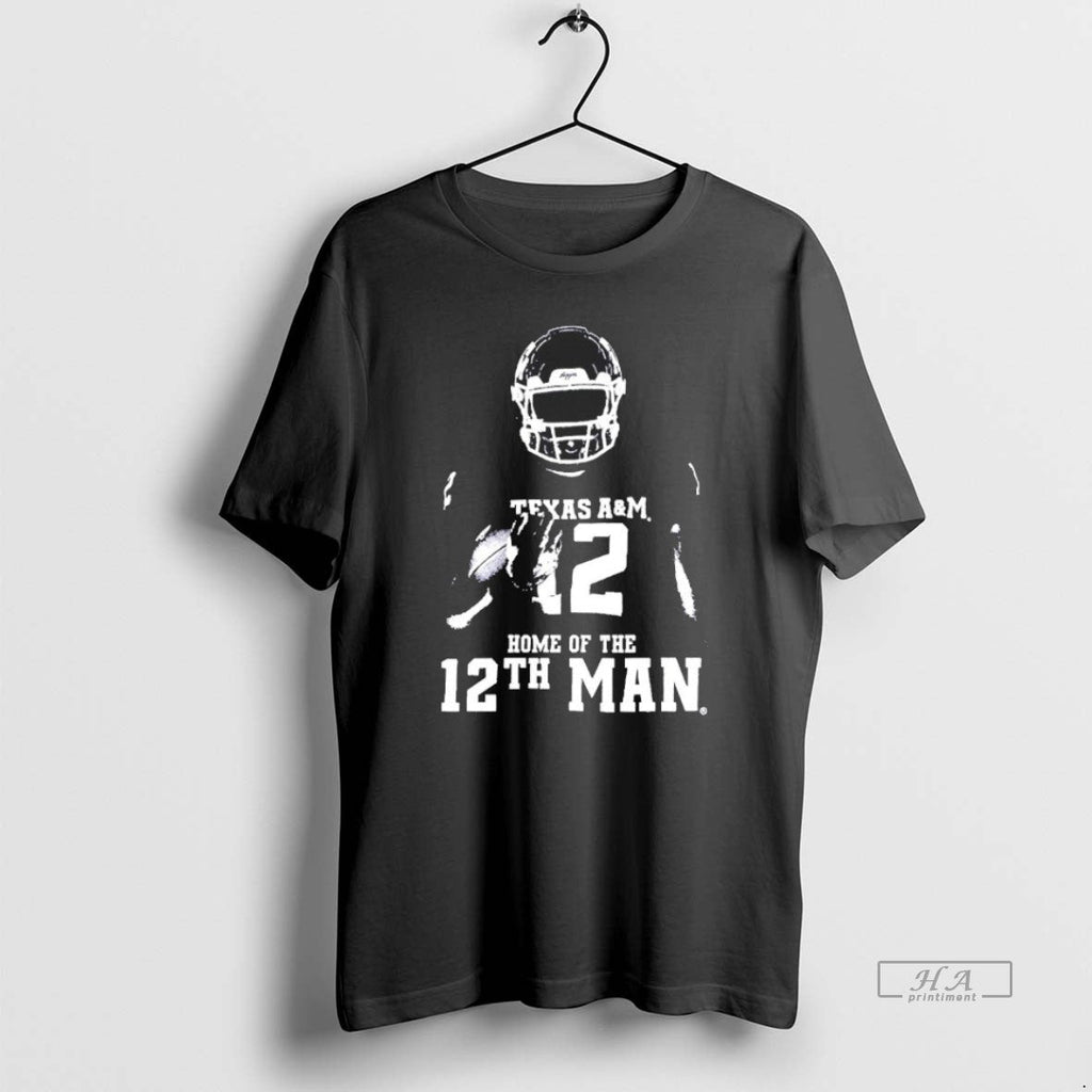 Trendy Texas Am Aggies Home Of The 12th Man - Adult & Kids T-Shirts, Sweatshirts & Hoodies apparel design preview 1