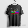 Trendy The Gay Lifestyle Go To Work Walk Dog Hang Out - Adult & Kids T-Shirts, Sweatshirts & Hoodies apparel design preview 1