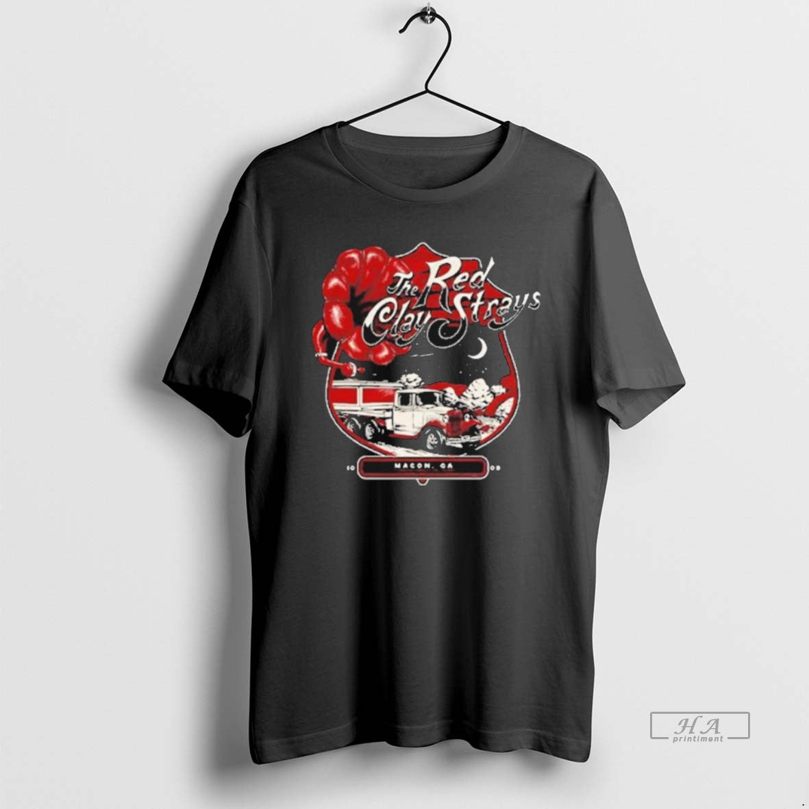 Trendy The Red Clay Strays Macon Ga October 9 2025 - Adult & Kids T-Shirts, Sweatshirts & Hoodies apparel design preview 1