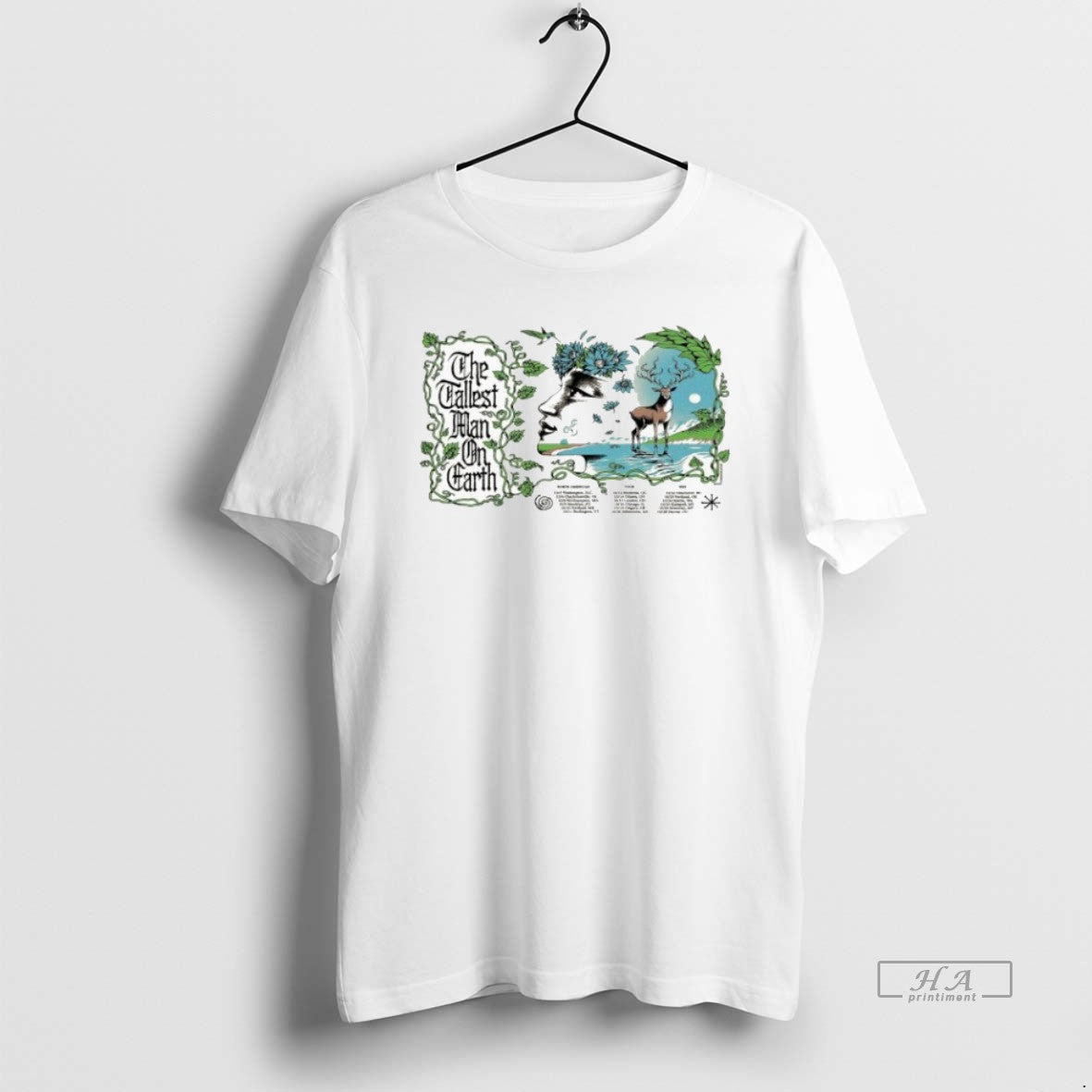 Trendy The Tallest Man On Earth North American Tour - Adult & Kids T-Shirts, Sweatshirts & Hoodies apparel design preview 1