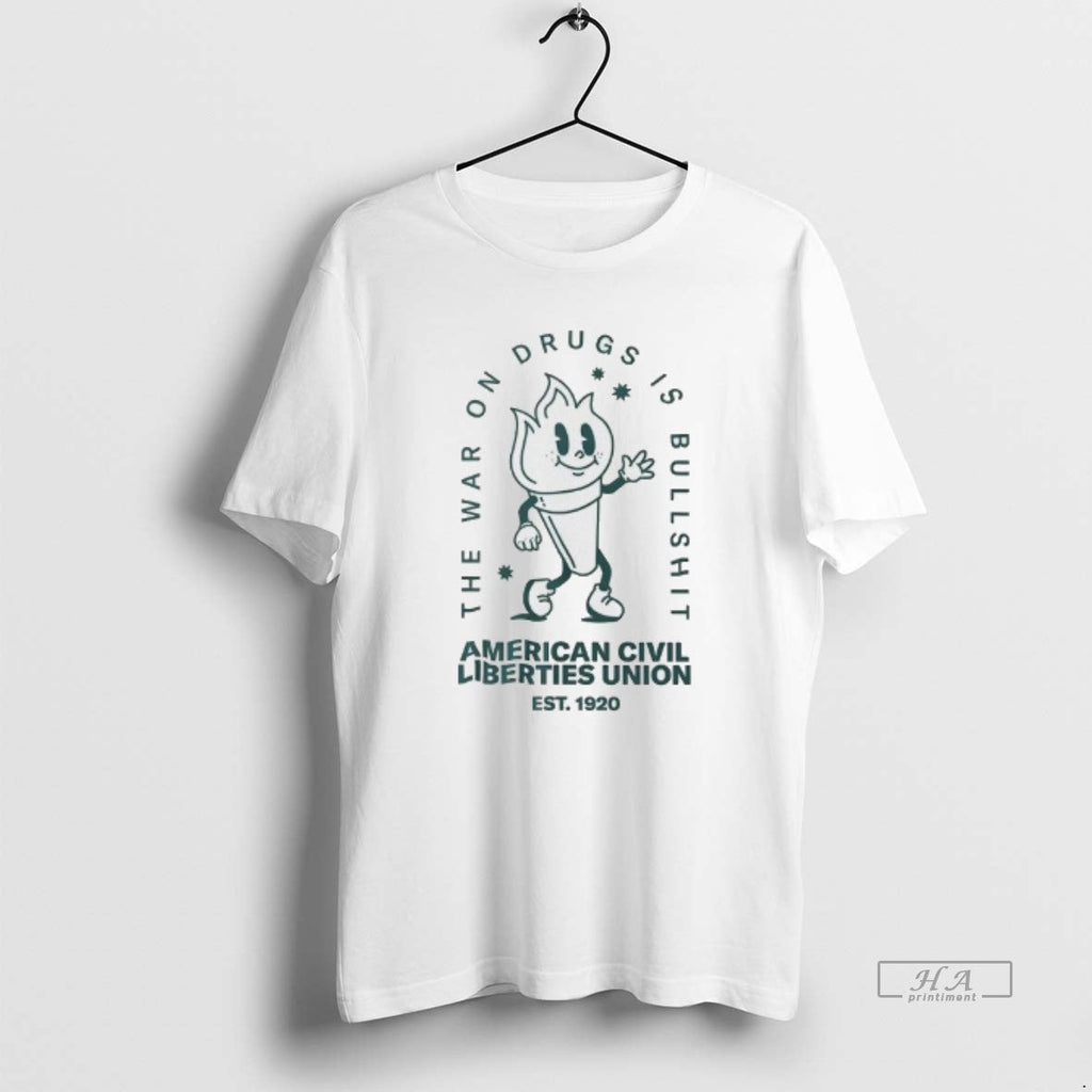 Trendy The War On Drugs Is Bullshit American Civil - Adult & Kids T-Shirts, Sweatshirts & Hoodies apparel design preview 1