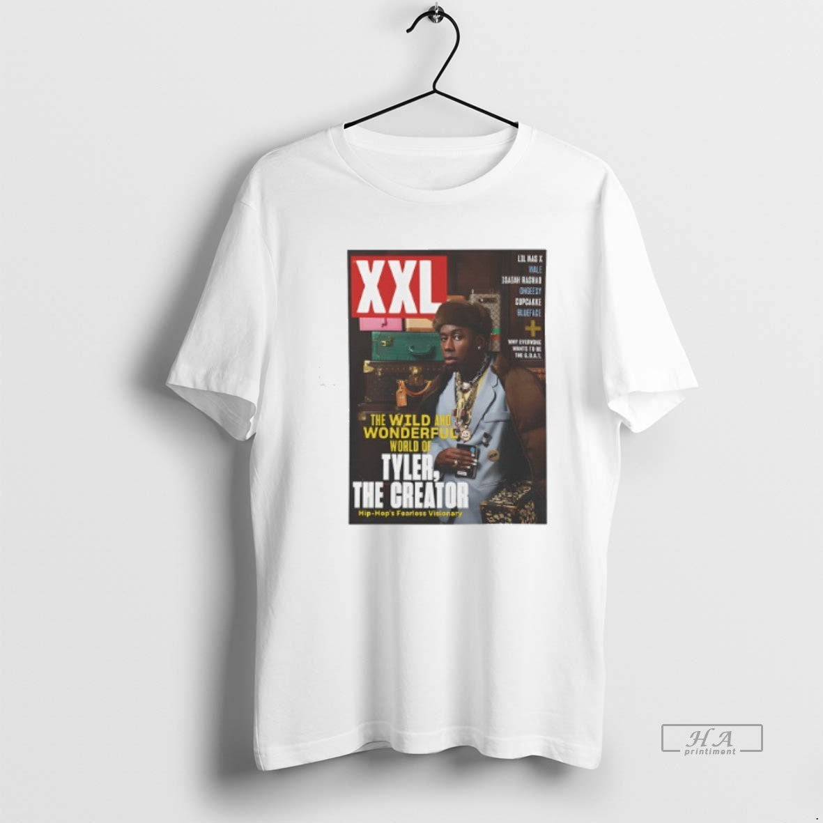 Trendy The Wild And Wonderful World Of Tyler Creator - Adult & Kids T-Shirts, Sweatshirts & Hoodies apparel design preview 1