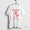 Trendy The World Is Better With Jesus White - Adult & Kids T-Shirts, Sweatshirts & Hoodies apparel design preview 1