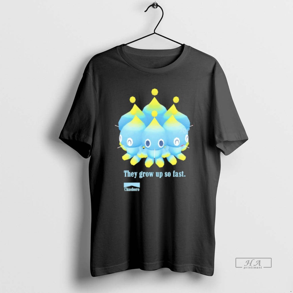 Trendy They Grow Up So Fast Chaoboro - Adult & Kids T-Shirts, Sweatshirts & Hoodies apparel design preview 1