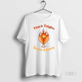 Trendy Thick Thighs Save Lives Funny Thanksgiving - Adult & Kids T-Shirts, Sweatshirts & Hoodies apparel design preview 1