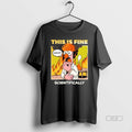 Trendy This Is Fine Meep Scientifically Calculated - Adult & Kids T-Shirts, Sweatshirts & Hoodies apparel design preview 1