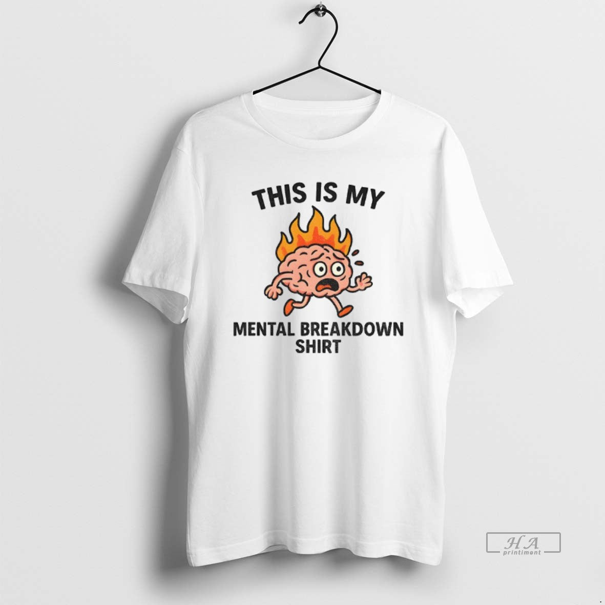 Trendy This Is My Mental Breakdown - Adult & Kids T-Shirts, Sweatshirts & Hoodies apparel design preview 1