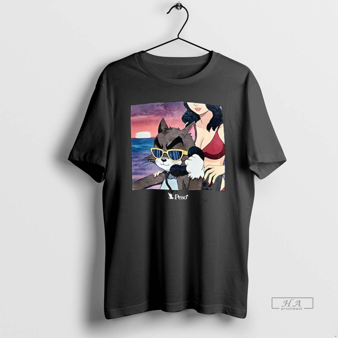 Trendy Tom Cat Work Life - Adult & Kids T-Shirts, Sweatshirts & Hoodies apparel design preview 1