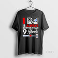Trendy Toronto Blue Jays 1 Bj Is Always Better Than 9 - Adult & Kids T-Shirts, Sweatshirts & Hoodies apparel design preview 1