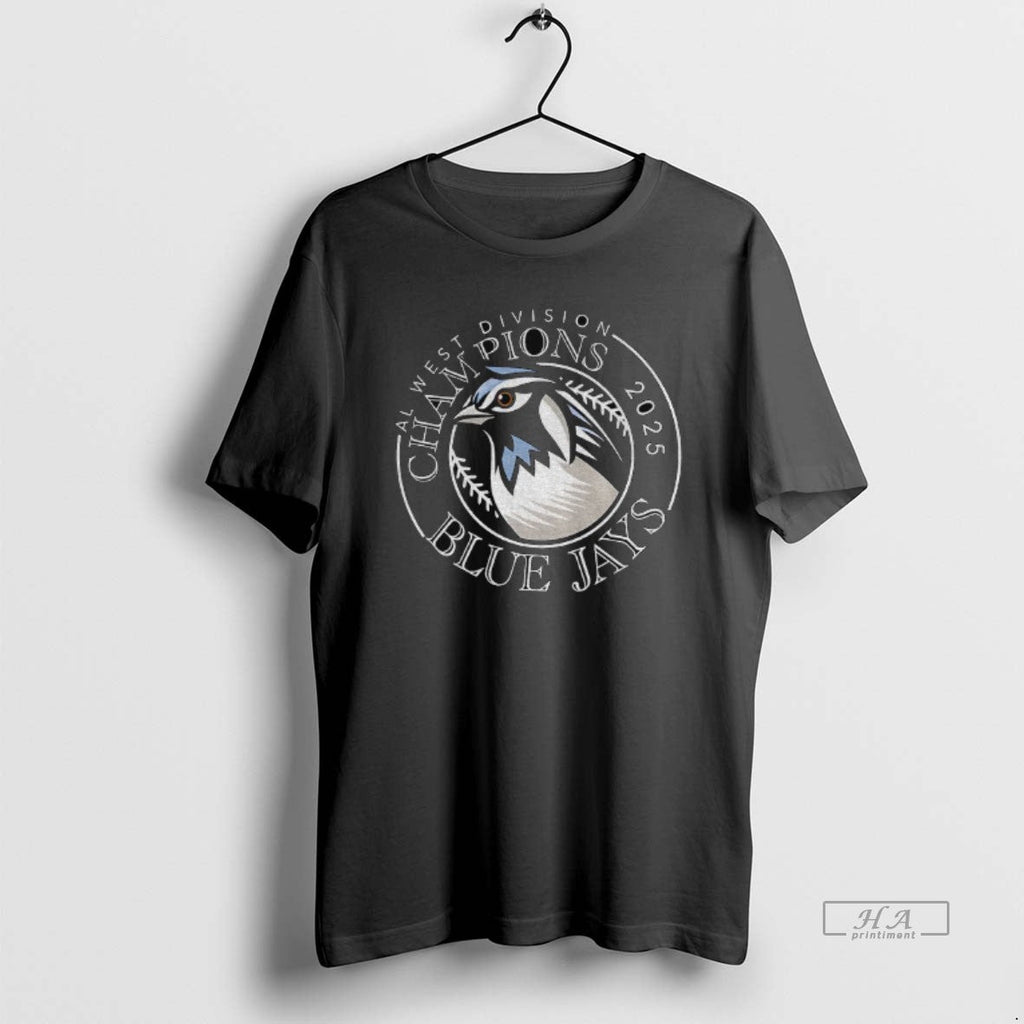 Trendy Toronto Blue Jays 2025 Al West Division - Adult & Kids T-Shirts, Sweatshirts & Hoodies apparel design preview 1