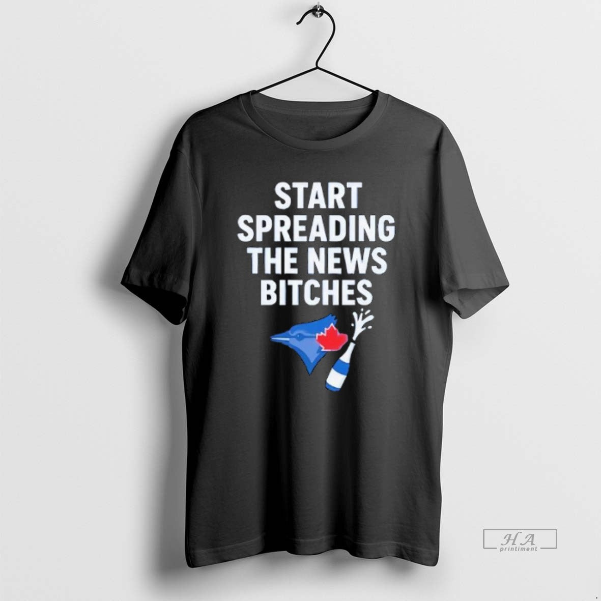Trendy Toronto Blue Jays Alcs Start Spreading The - Adult & Kids T-Shirts, Sweatshirts & Hoodies apparel design preview 1