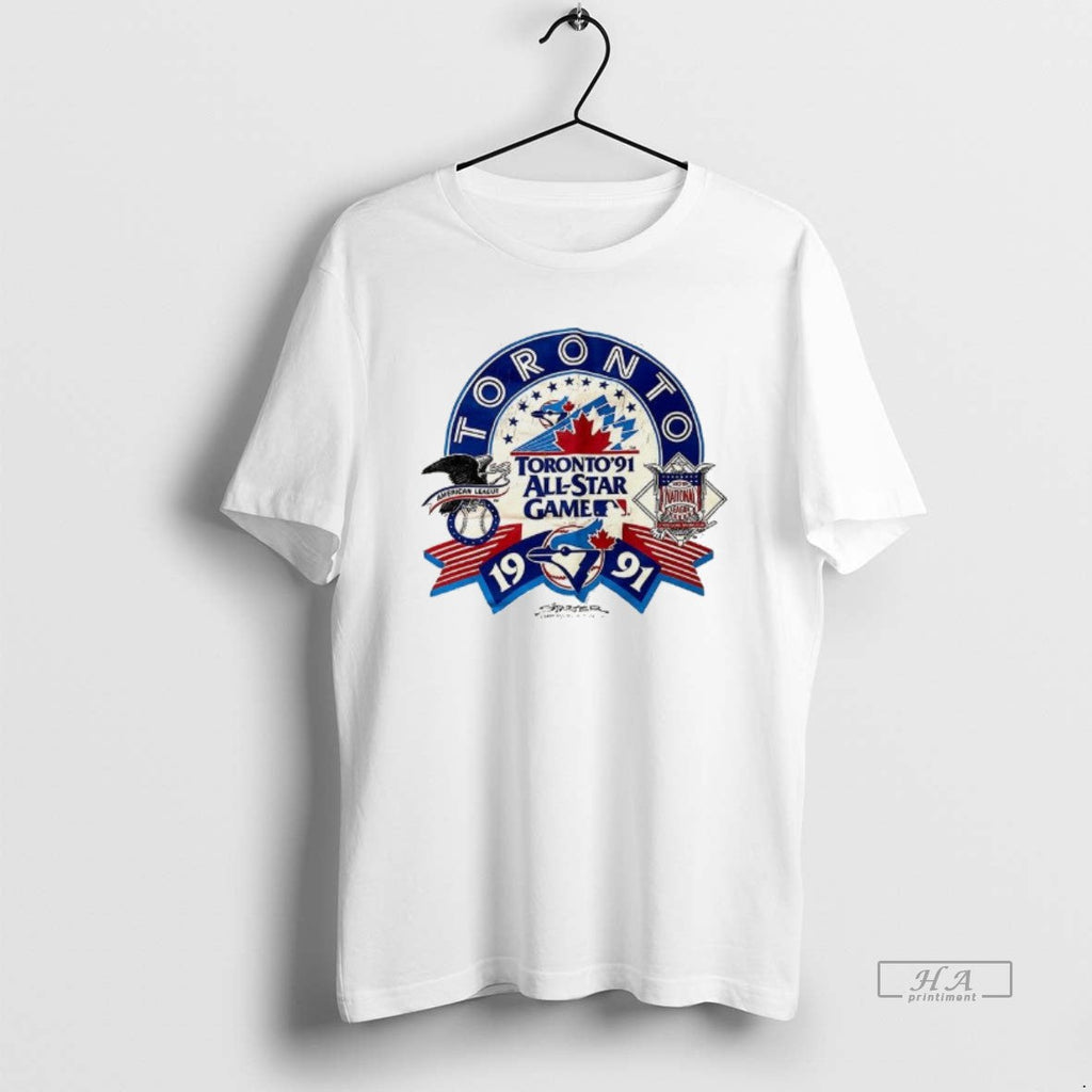 Trendy Toronto Blue Jays All Star Mlb 1991 - Adult & Kids T-Shirts, Sweatshirts & Hoodies apparel design preview 1
