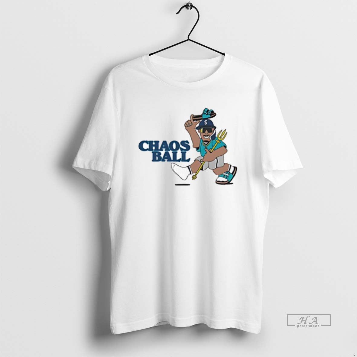 Trendy Trillblazin Chaos Ball Seattle Mariners - Adult & Kids T-Shirts, Sweatshirts & Hoodies apparel design preview 1