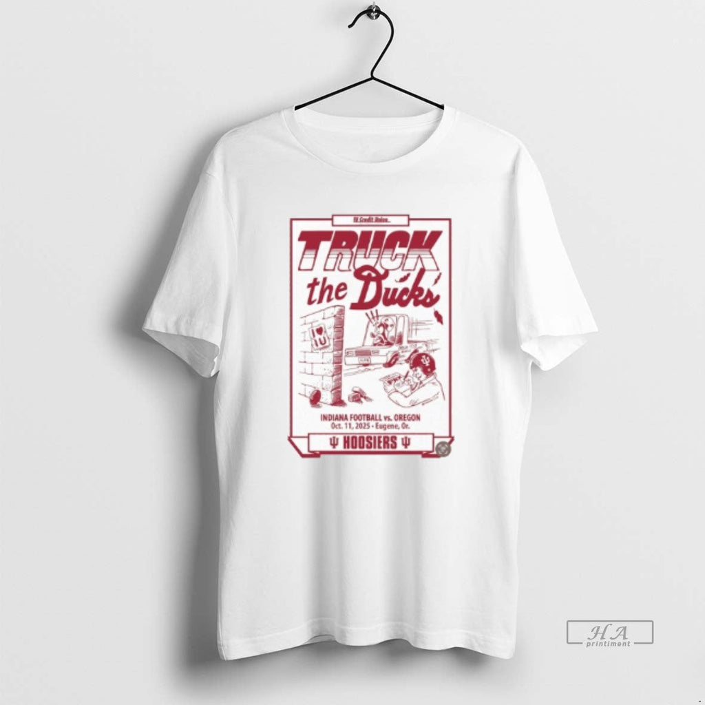 Trendy Truck The Ducks Indiana Vs - Adult & Kids T-Shirts, Sweatshirts & Hoodies apparel design preview 1