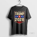 Trendy Trump 2028 Patriotic Support Blackshirt - Adult & Kids T-Shirts, Sweatshirts & Hoodies apparel design preview 1