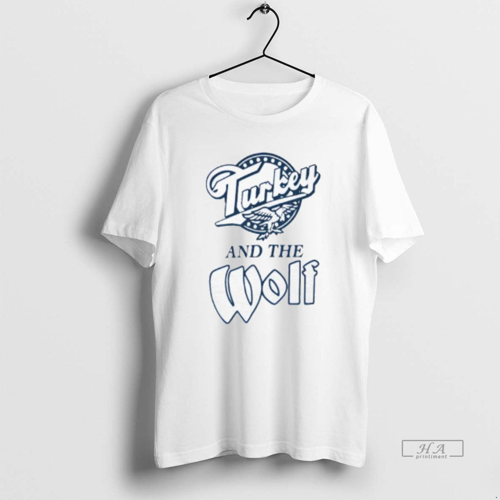 Trendy Turkey And The Wolf Time - Adult & Kids T-Shirts, Sweatshirts & Hoodies apparel design preview 1
