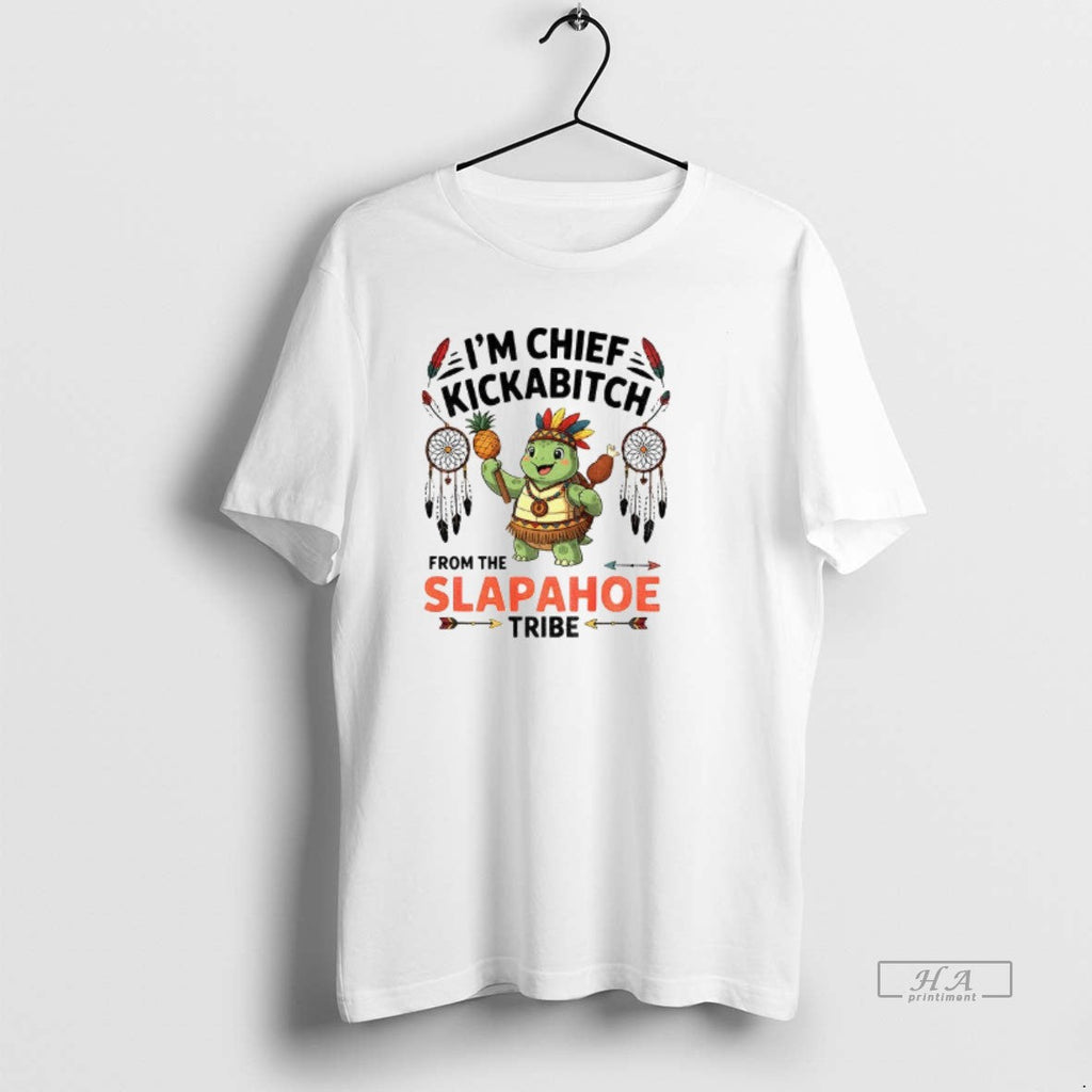 Trendy Turtle Native Im Chief Kickabitch From The - Adult & Kids T-Shirts, Sweatshirts & Hoodies apparel design preview 1