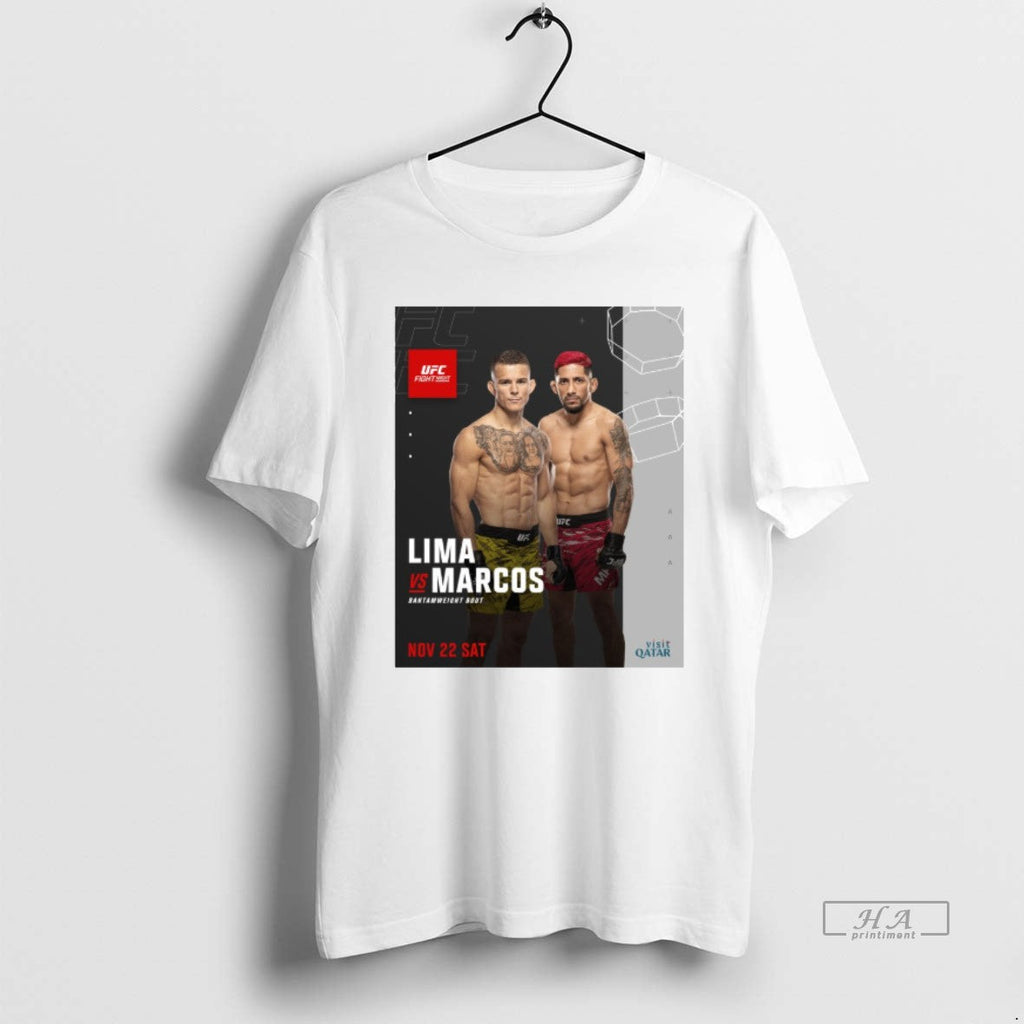 Trendy Ufc Fight Night Lima Vs Marcos Bantamweight - Adult & Kids T-Shirts, Sweatshirts & Hoodies apparel design preview 1